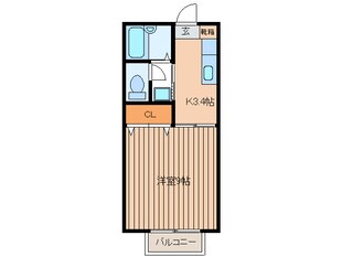 橘倶楽部 弐番館の物件間取画像